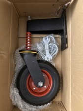 8" Heavy Duty Gate Wheel 600LB Swivel Shock Absorbing for Wood Metal Gates