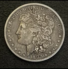 1883 Silver Morgan Dollar Coin- Circulated VF Condition Philadelphia Mint