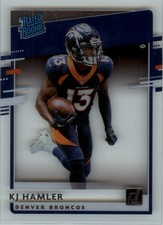 2020 Donruss Clearly Rated Rookies #19 K.J. Hamler - FB