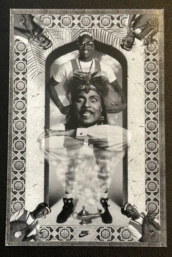 1991 Nike / Mars Blackmon Card #5 Michael Jordan HOF Little Richard Genie