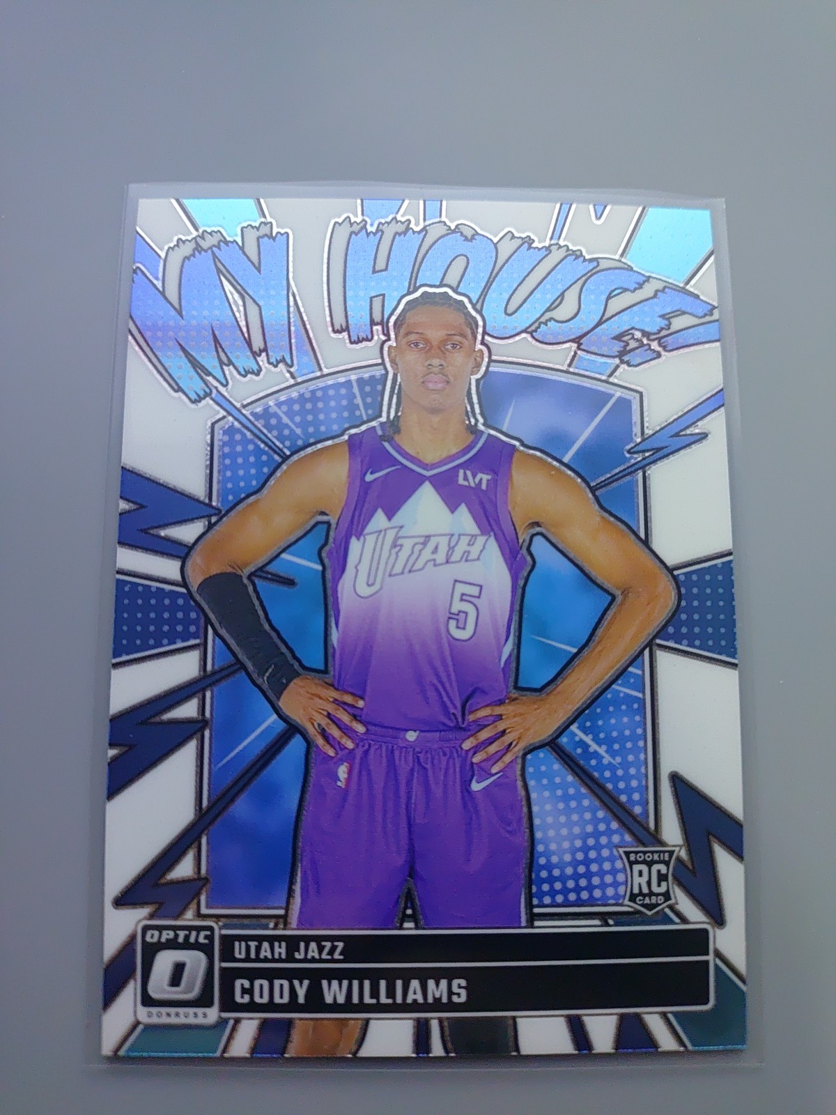 2024-25 Panini Donruss Optic - My House Cody Williams #4 Holo Prizm (RC)