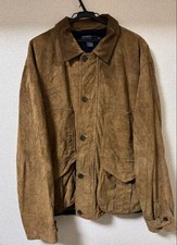 Ralph Lauren Polo Brown Suede Leather Jacket HUNTNG XL
