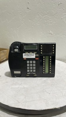 Nortel Norstar T7316 NT8B27AABA Business Phone Base Only Charcoal Lot of 2
