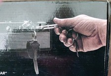 Fender Jack Rack Wall Mounting Key Holder Hanger 4 Guitar Plug Keychains New