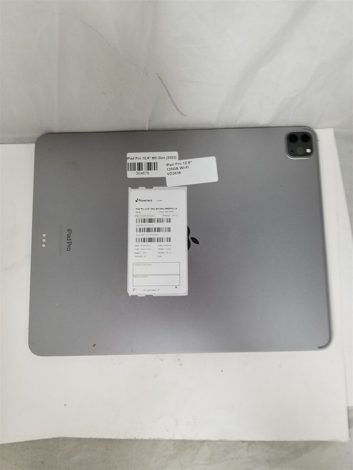 Carte Mère IPad Pro 12.9 6e Génération WiFi 128GB A2436 - Avec Face ID