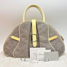 Extremely Rare Christian Dior Double Saddle Handbag
