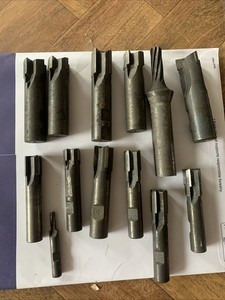 Lot of 13 endmills