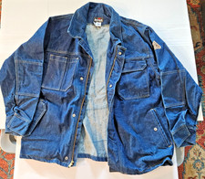 Bulwark FR Button Snap on Denim Blue Jean Jacket