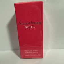 CLINIQUE HAPPY HEART 1.0 oz/30ml PERFUME SPRAY NIB Sealed