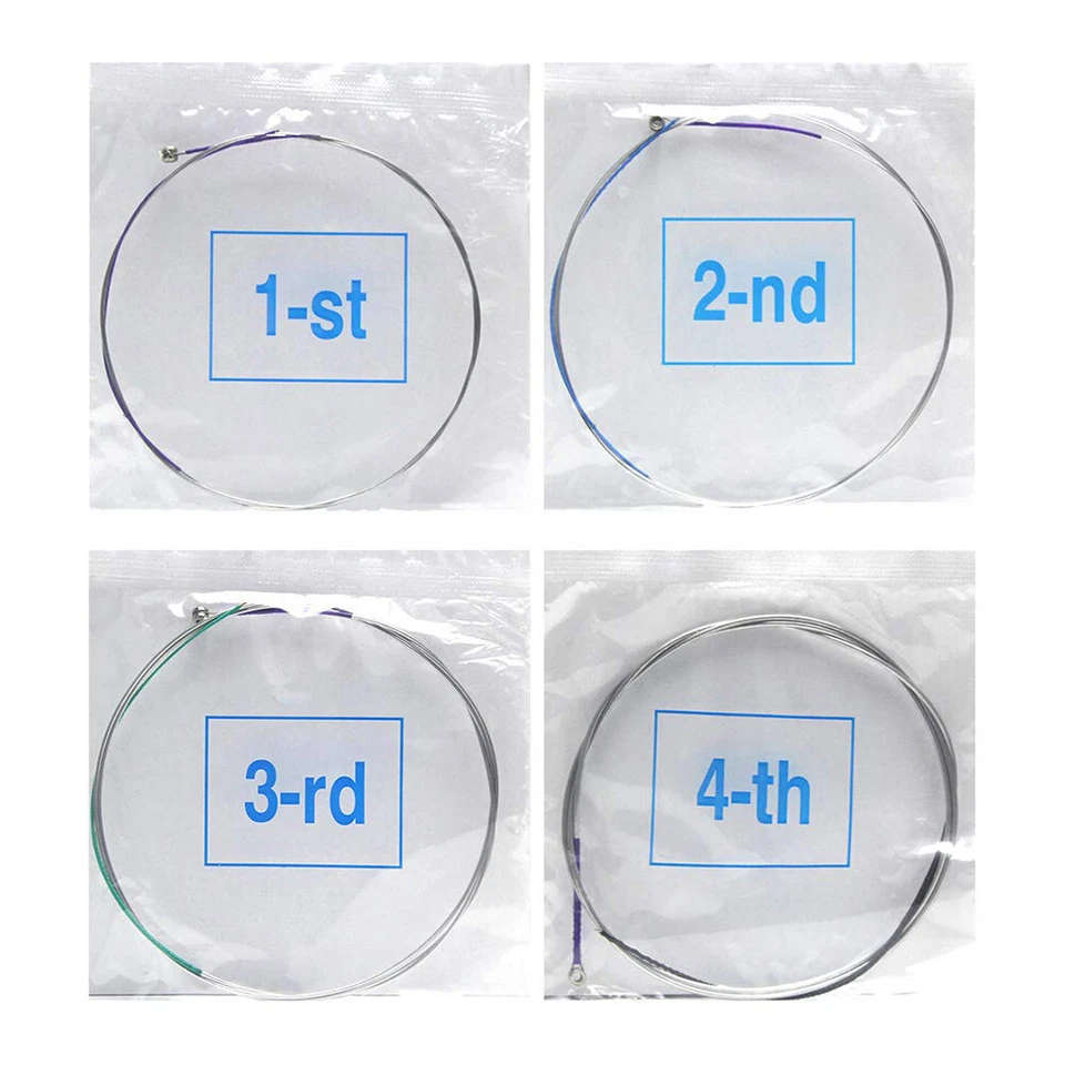 2 Sets Alice Cello Strings 4/4 Full Set Steel Core Alloy Winding ADGC A803 - Image 4 of 4