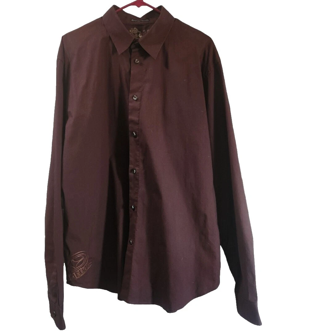 No Fear Solid Casual Button-Down Shirts for Men