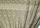 Embroidered 3D Floral Lace Ultra Soft Fabric Olive Green 60" Wide By The Yard