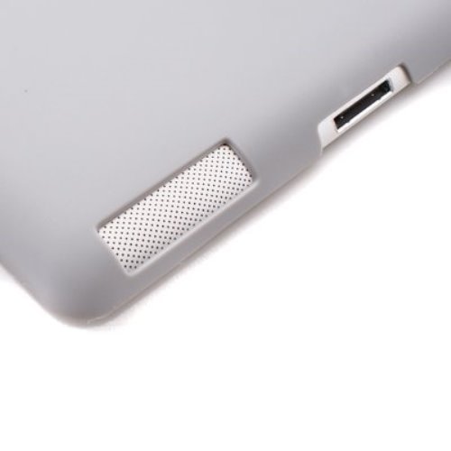 Green iPad 2 Smart Back Cover Soft Rubberized Compatible With iPad Smart Case - 第 3/4 張圖片