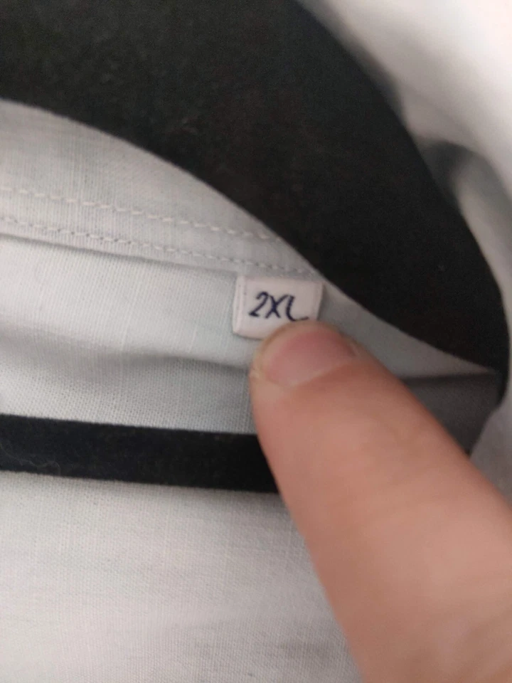 chemise homme bleu ciel serge blanco taille 2XL a nettoyer - Photo 3/4