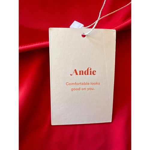 Costume intero Andie The Mykonos rosso ciliegia taglia M 80% nylon riciclato e 20% - Foto 2 di 7
