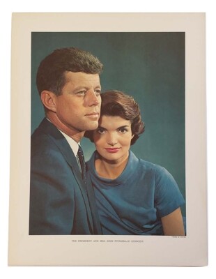 1960s The President And Mrs John Fitzgerald Kennedy Classic