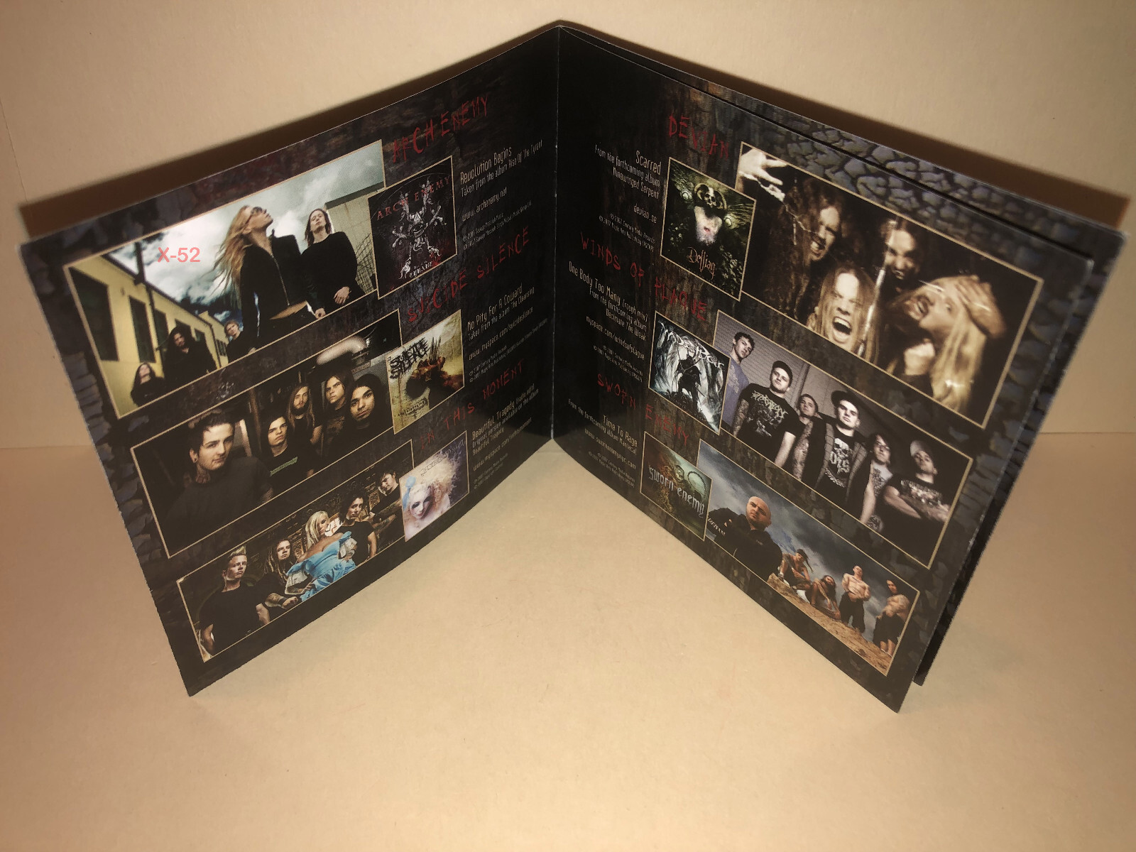 Metal CD Suicide Silence Lacuna Coil Behemoth Arch Enemy In This Moment Himsa