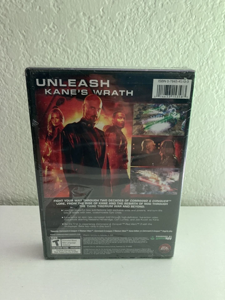 Command & Conquer 3: Kane's Wrath (PC, 2008) - NIB! - Image 3 of 4