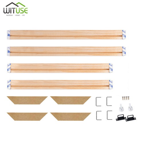 Canvas Stretcher Bars Frames Sturdy Wood Strips Kit Art Paintings Multiple Frame - Picture 53 of 75