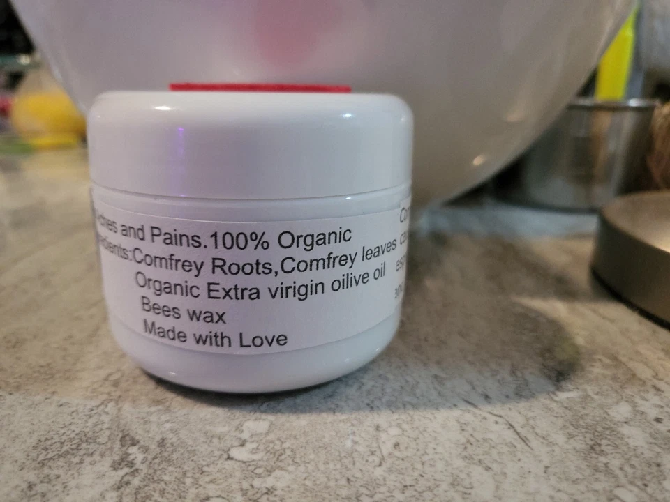 Ungüentos de consuelda sanador rápido orgánico 4 OZ Foto 2 de 4