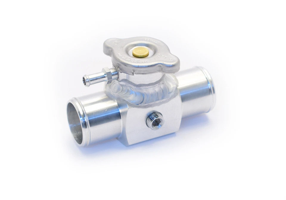 Canton 81-306 Aluminum Inline Coolant Acc Tube 1.5 Inch Hose Mini Fill Neck - Изображение 4 из 4