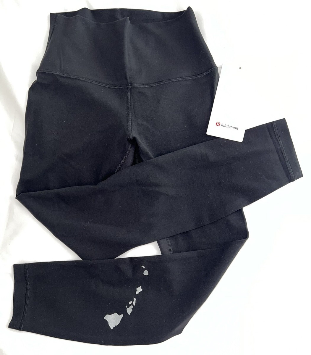 NWT Lululemon Black Hawaii Islands Edition Align HR 25