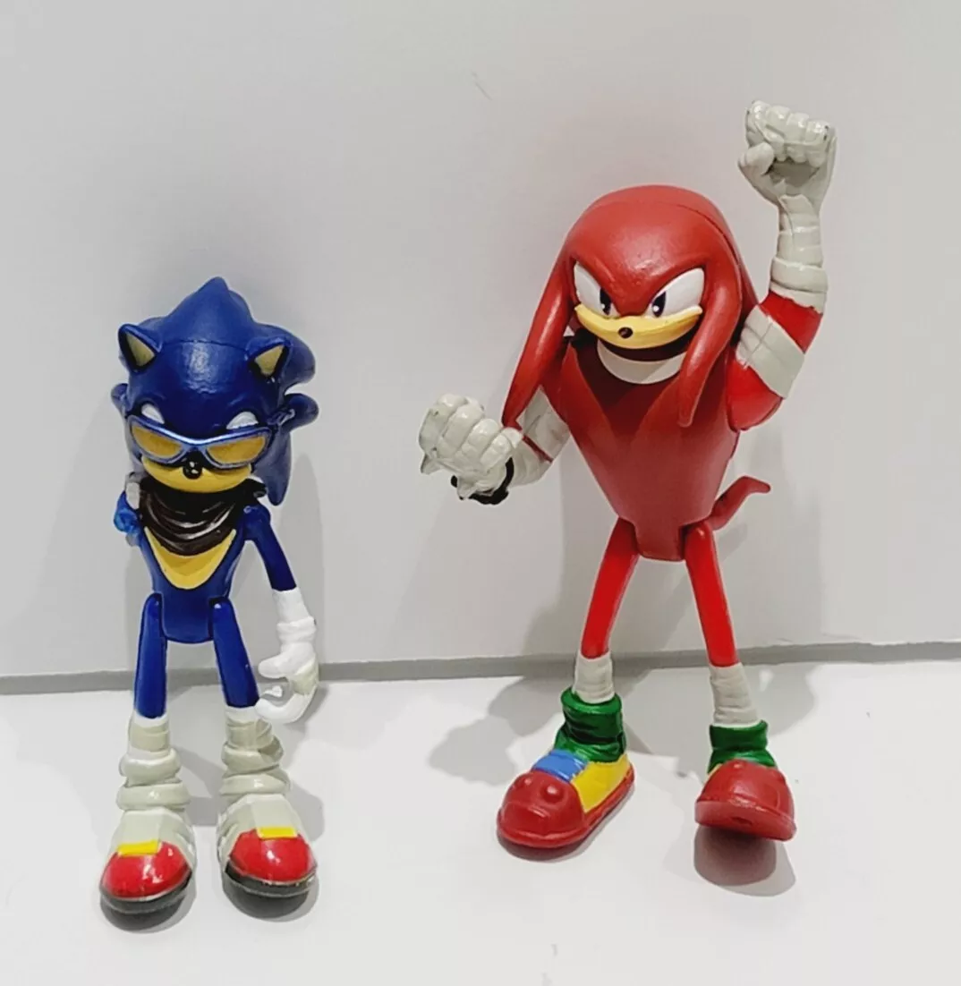 boneco articulado knuckles c skate sonic boom tomy oficial 🥇 【 OFERTAS 】