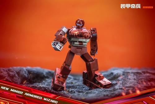 New Transformation toys Galaxy toys MINI-02 ARMORED WIZARD Figure In Stock - Picture 2 of 4