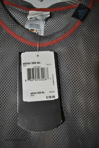 new with tags Adidas SSB adiStar women's cycling net base layer Sz S reg:$29.99 - Picture 2 of 2