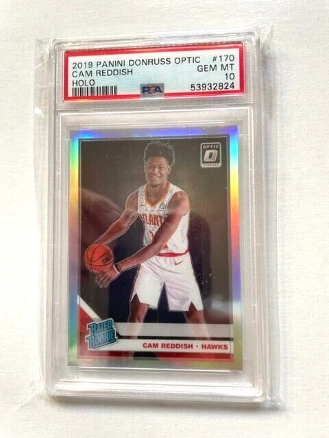 2019 Donruss Optic HOLO #170 Cam Reddish RC Rookie GEM MINT PSA 10