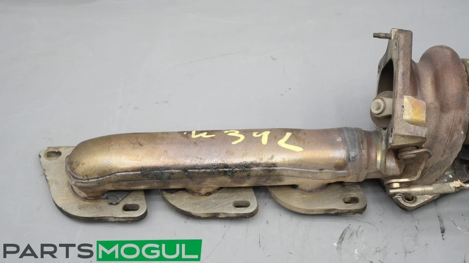 Оригинальный левосторонний турбокомпрессор коллектор турбонагнетателя Mercedes W218 CLS550 E550 M278 - Изображение 3 из 4