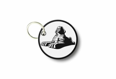 Sphinx Egypt Ancient Embroidered Keychain Patch