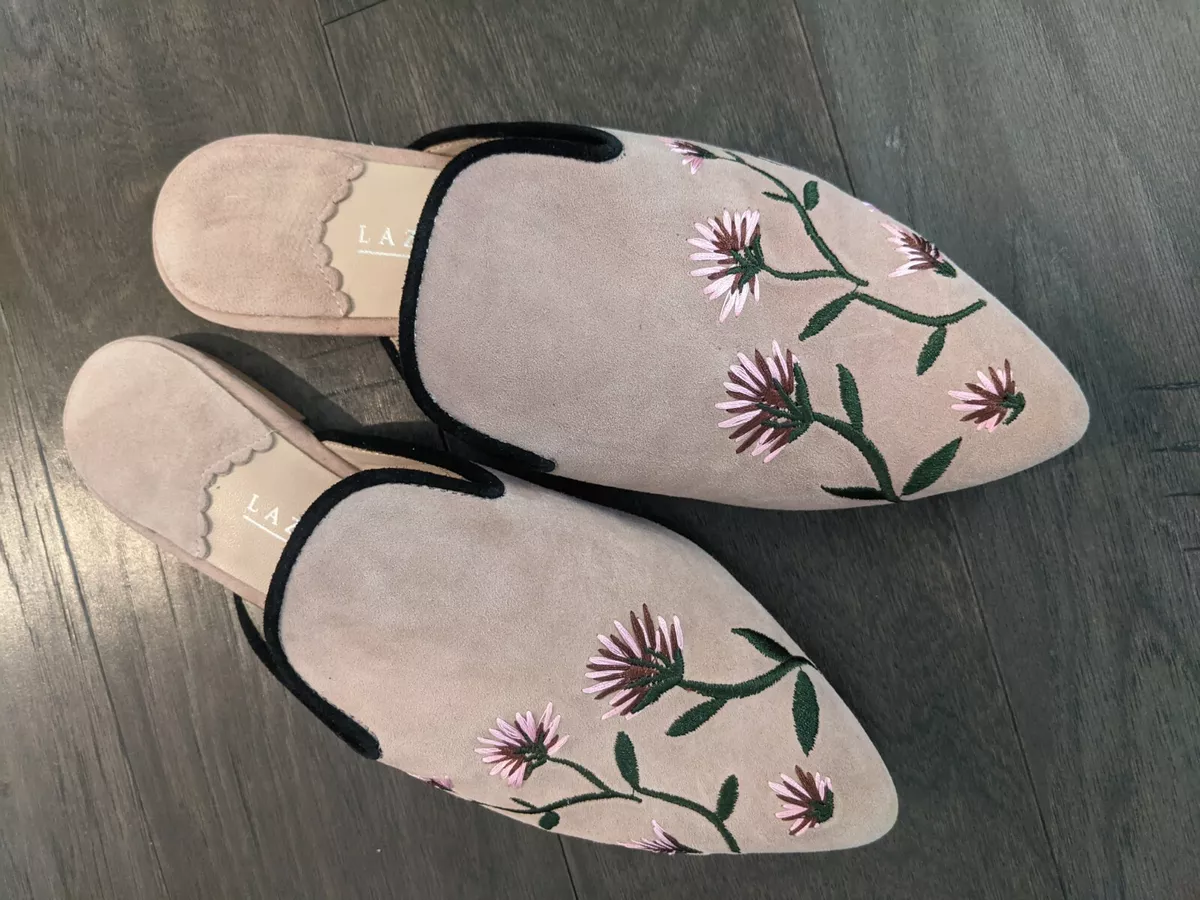 Blush pink deals mules