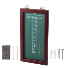 Chalk Dart Scoreboard for Dart Board Cricket & 01 Games