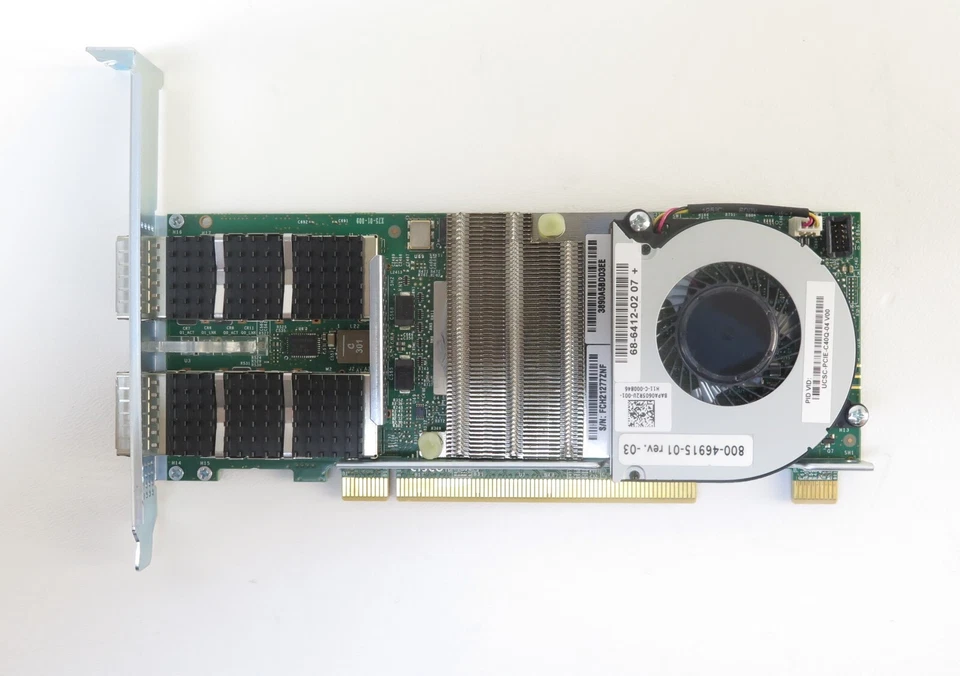 Cisco UCSC-PCIE-C40Q-04 UCS VIC 1485 Dual Port 40G QSFP28 CNA PCIE - Image 2 of 4