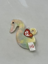 McDonald's Ty Teenie Beanie 13 Neon The Seahorse 2000 