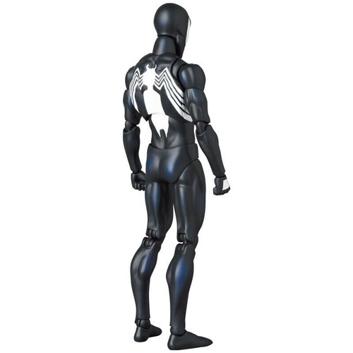MAFEX No. 147/168 Spider-Man Black Costume Comic Ver. 6in Action Figure CT Ver. - Picture 12 of 24