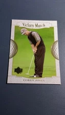 COREY PAVIN 2001 UPPER DECK GOLF CARD # 157 B7294