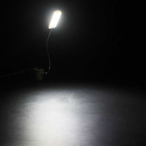 2Confezioni Luce LED Macchina da Cucire Funzionante Lampada Collo d'Oca con Base Magnetica Y5U1 - Foto 6 di 9