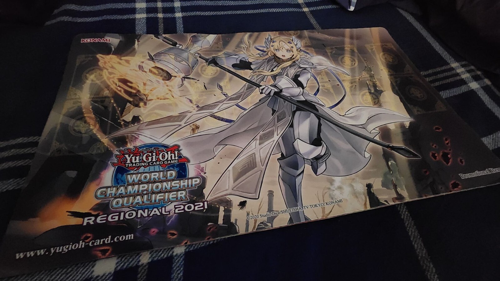 Yugioh Dogmatika Ecclesia Playmat Game Mat WCQ Regional 2021 Official