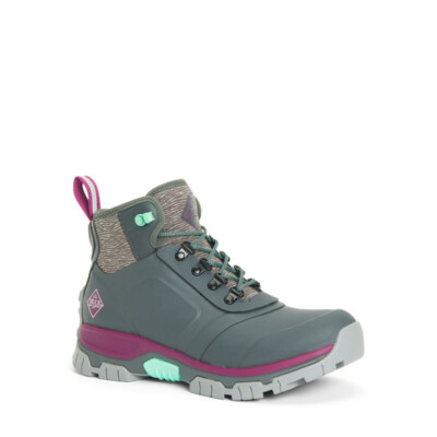 Muck Women's Apex Lace Up - Dark Shadow