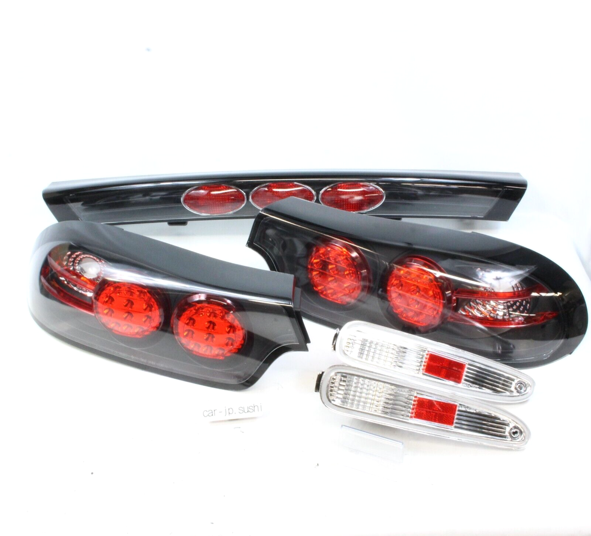 RX-7 RX7 FD3S LED Taillight & Center Rear Garnish Crystal Back