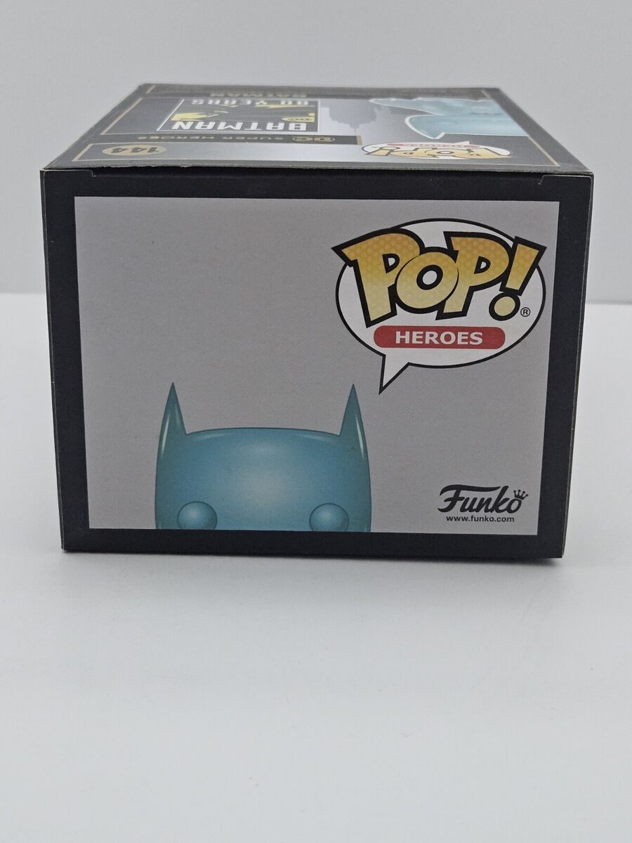 アメコミ Funko Pop Batman 144 Chrome Teal SDCC Funko Pop Batman Teal Chrome # 144 Batman SDCC 2019 Limited