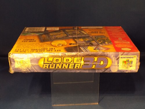 N64 Nintendo 64 Lode Runner 3D - (1999) Authentic N64 Game - Factory Sealed CIB - Picture 11 of 20
