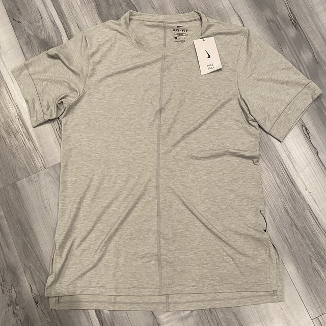 Nike Mens Yoga Dri-fit Shirt Size Large 