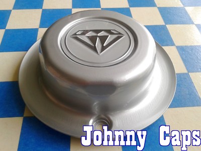 AZEV Wheels [42] SILVER Center Caps # Z 0120 Custom Wheel Metal Center Cap (1)  