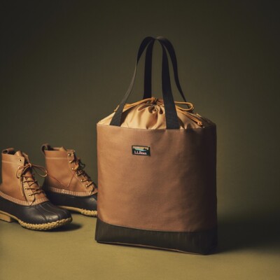L.L.Bean Bean Boots Motif Tote Bag Mono max special appendix L.L.Bean Bean Boots Motif Tote Bag Mono max special appendix