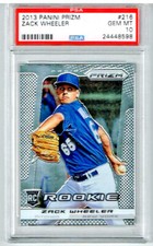 2013 Panini Prizm Zack Wheeler PSA 10 RC