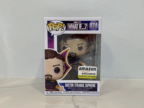 Funko Pop! Marvel What If...? Doctor Strange Supreme #874 exclusivo de Amazon GITD