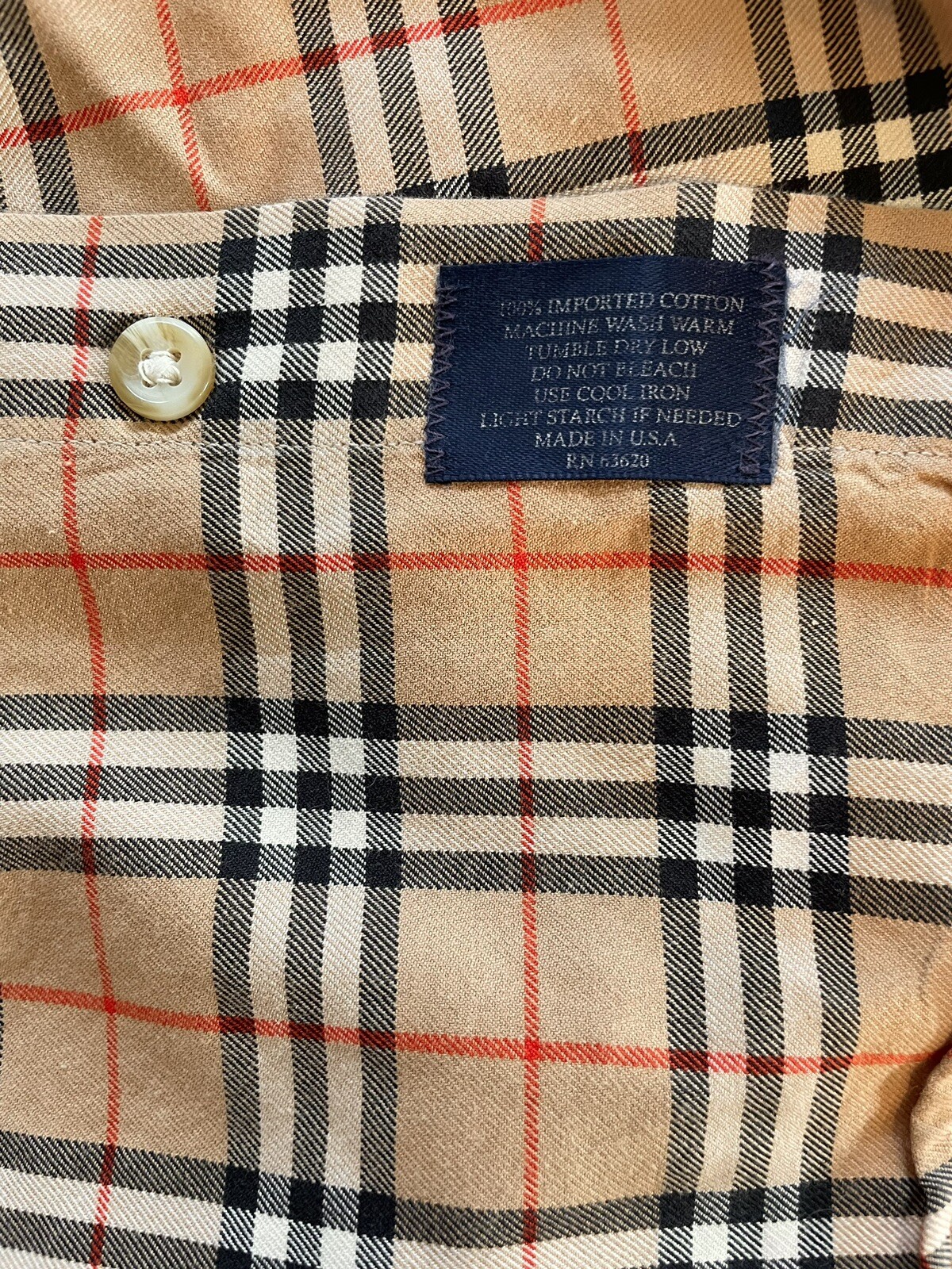 Burberry button Down - image 4